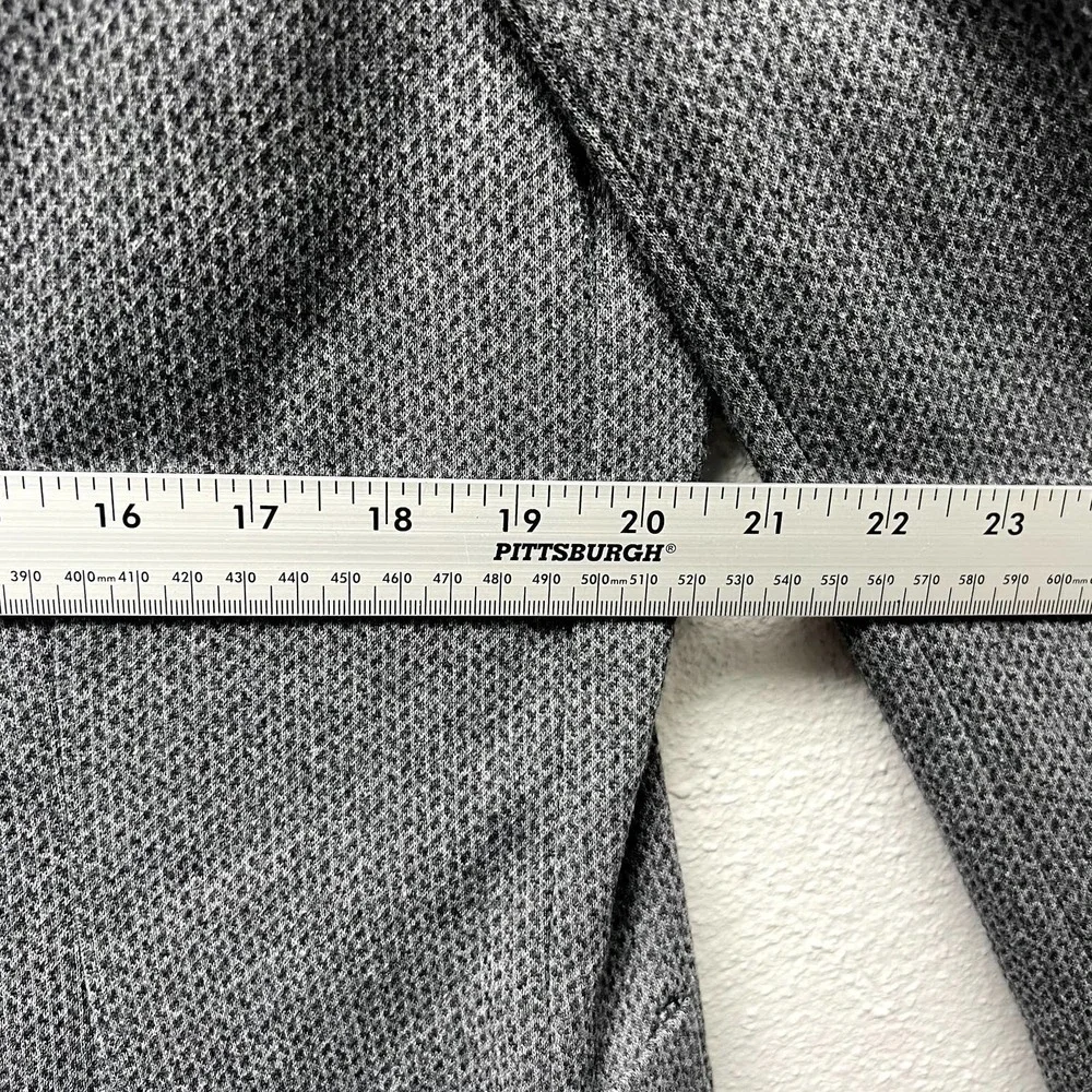 Soft Cloth Herringbone Two-Button Blazer‎ Grey